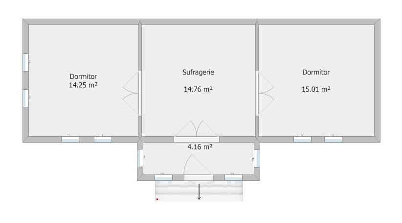 Plan casa - layout actual